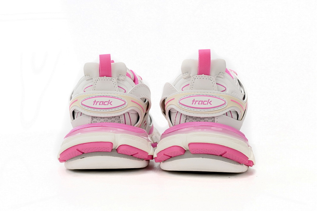 Tênis Balenciaga Track Branco, Cinza e Rosa W1GB1 2258