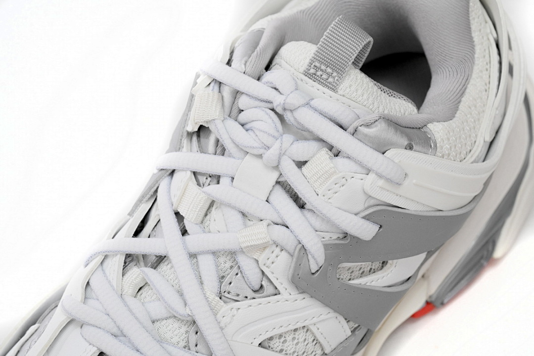 Tênis Balenciaga Track Branco, Cinza e Vermelho W3DB2 7663