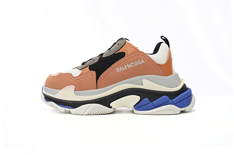 Balenciaga Triple Black Orange Blue W09OE 7581 