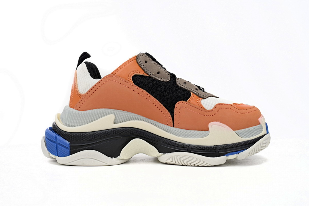 Balenciaga Triple Black Orange Blue W09OE 7581 