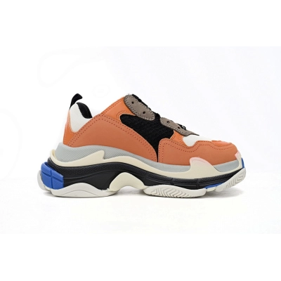 Balenciaga Triple Black Orange Blue W09OE 7581  02