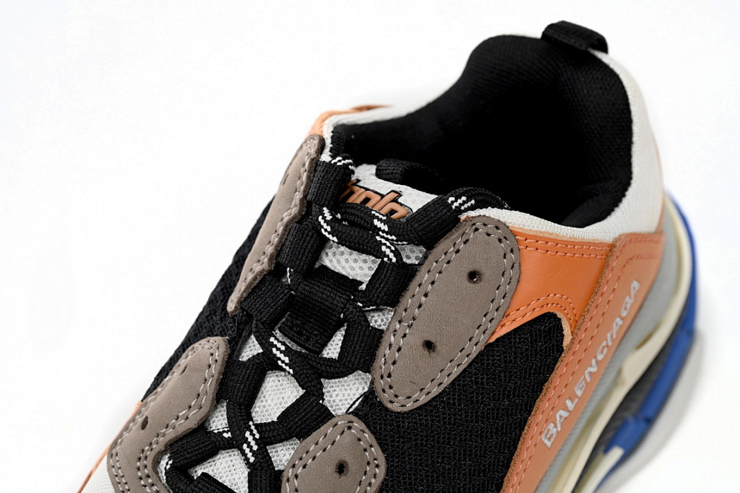 Balenciaga Triple Black Orange Blue W09OE 7581 