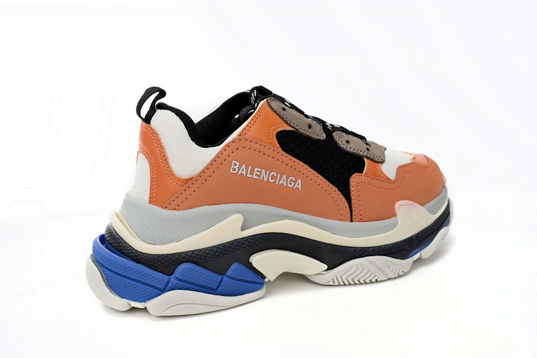 Balenciaga Triple Black Orange Blue W09OE 7581 