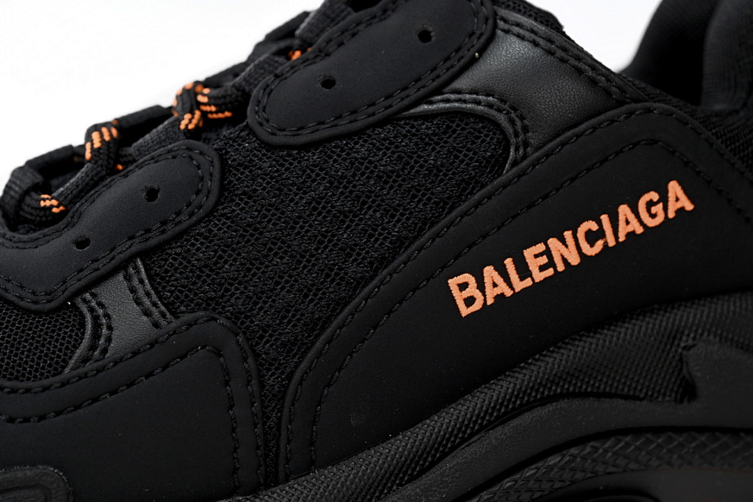 Balenciaga Triple Black Orange W2FA1 9188 