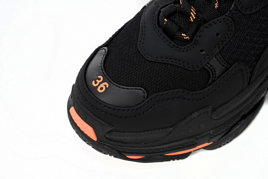 Balenciaga Triple Black Orange W2FA1 9188 