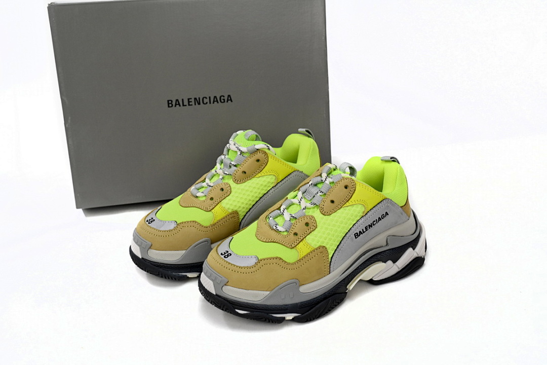 Balenciaga Triple Fluorescent Yellow W0903 1801 