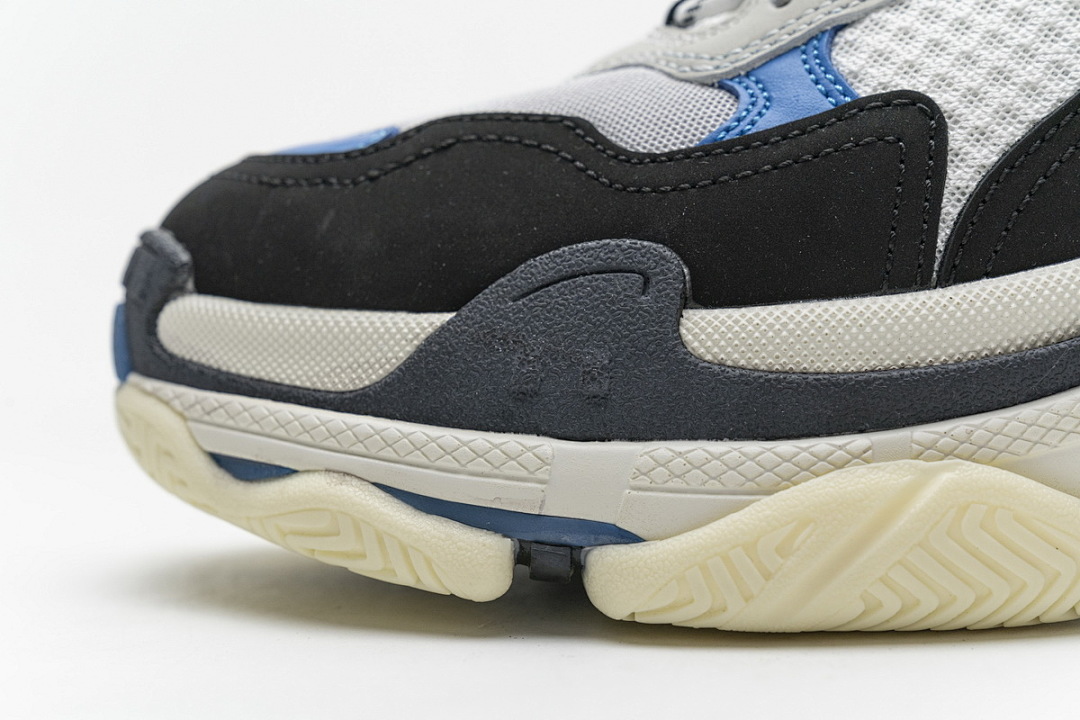 Balenciaga Triple S Negro, Gris, Azul W06E2 7080 