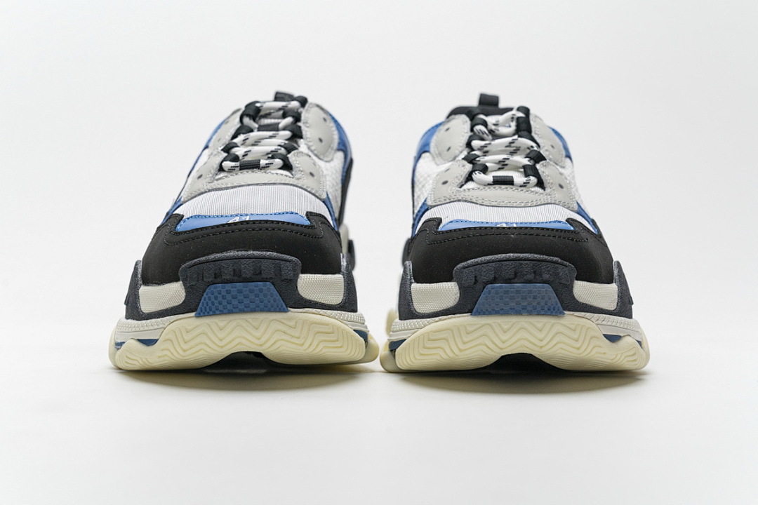 Balenciaga Triple S Negro, Gris, Azul W06E2 7080 