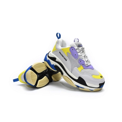 Balenciaga Triple S Black Grey Blue W09OH 8081  02