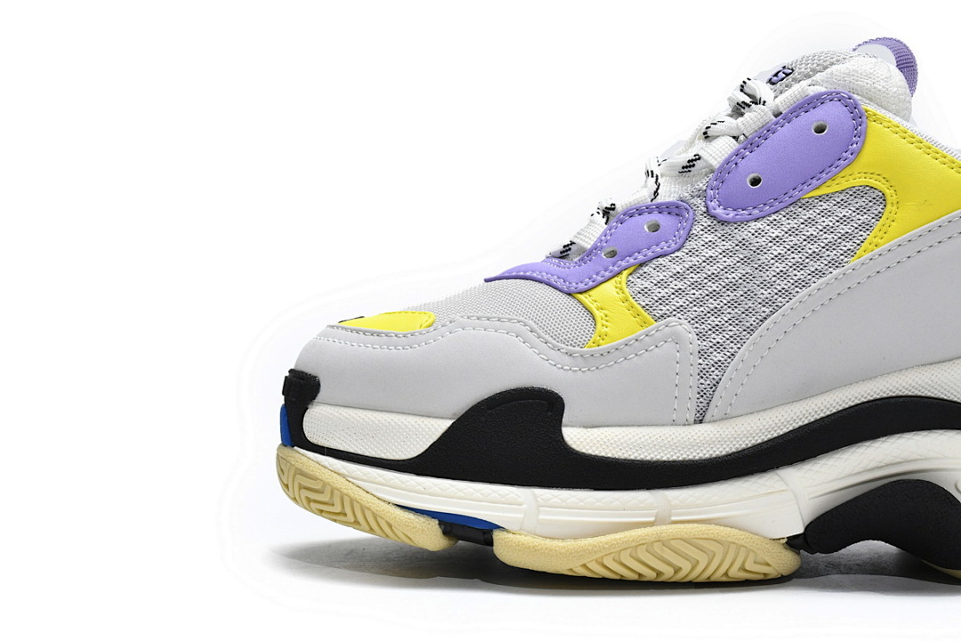 Balenciaga Triple S Negro, Gris, Azul W09OH 8081 
