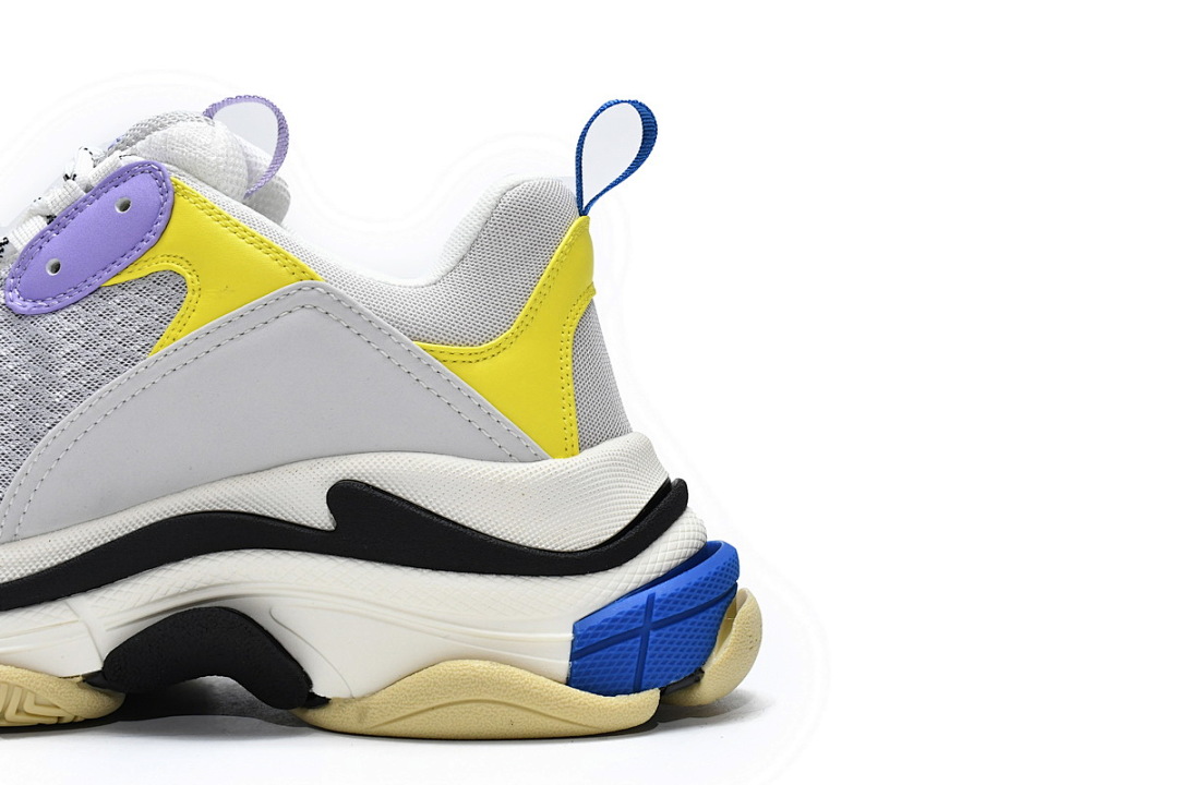 Balenciaga Triple S Negro, Gris, Azul W09OH 8081 