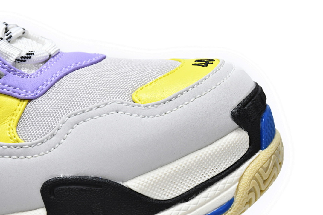 Balenciaga Triple S Negro, Gris, Azul W09OH 8081 