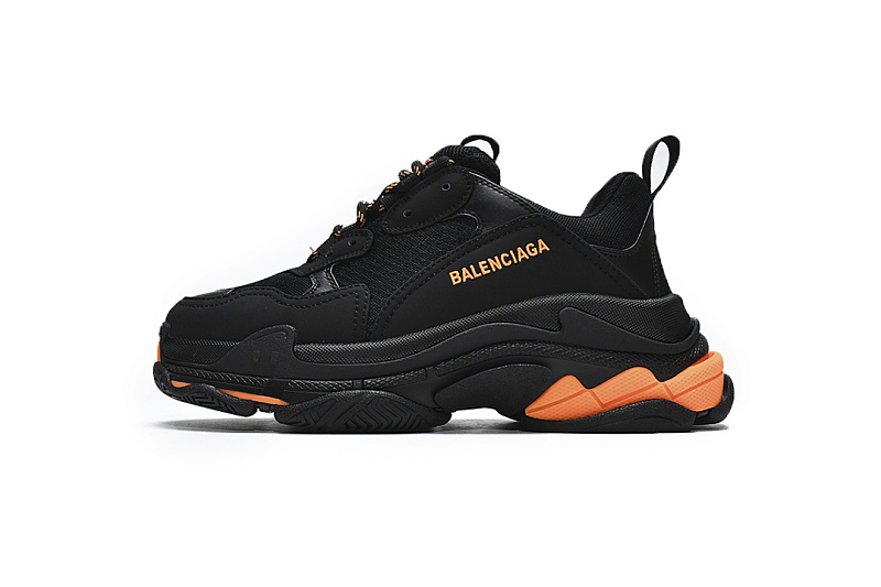 Balenciaga Triple S Noir Orange W2FA1 9188 