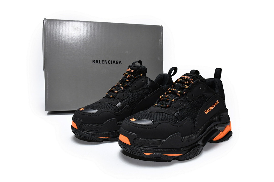Balenciaga Triple S Noir Orange W2FA1 9188 