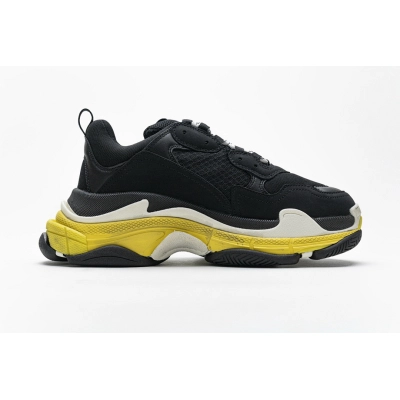 Balenciaga Triple S Black Yellow W06E1 1078  02