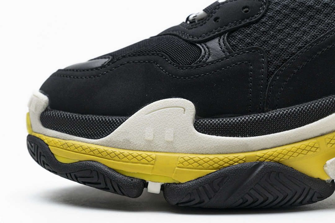 Balenciaga Triple S Noir Jaune W06E1 1078 