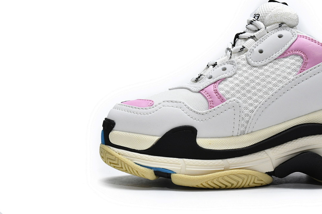 Balenciaga Triple S Azul Rosa W09ON 8866 