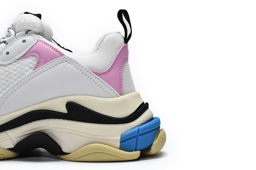Balenciaga Triple S Azul Rosa W09ON 8866 
