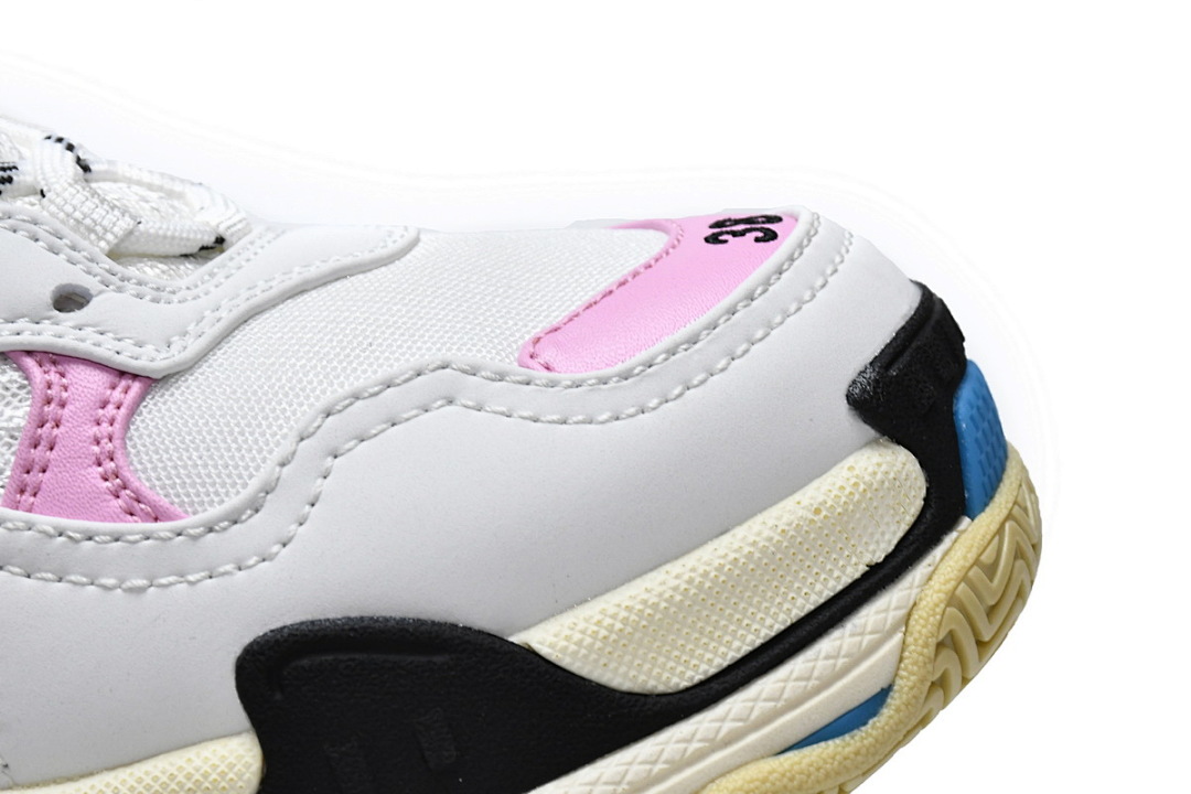 Balenciaga Triple S Azul Rosa W09ON 8866 