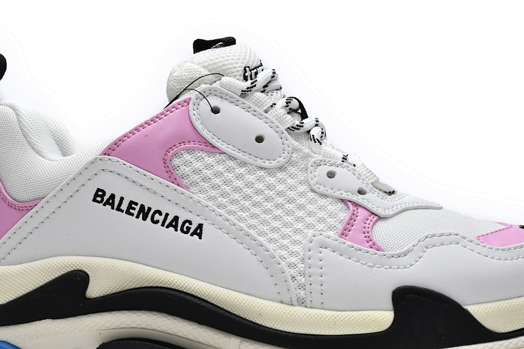 Balenciaga Triple S Azul Rosa W09ON 8866 