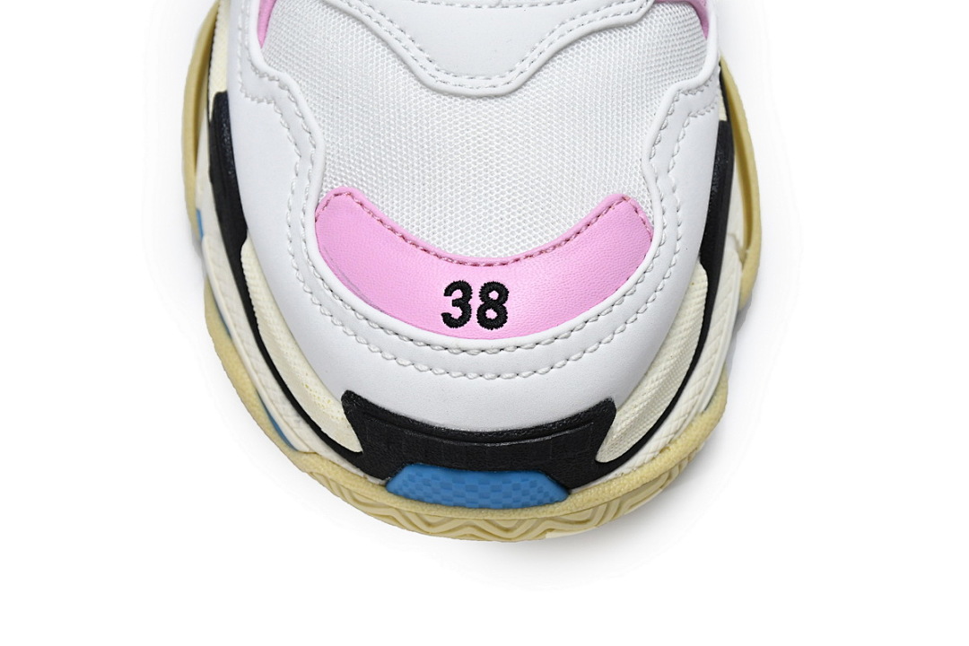 Balenciaga Triple S Azul Rosa W09ON 8866 