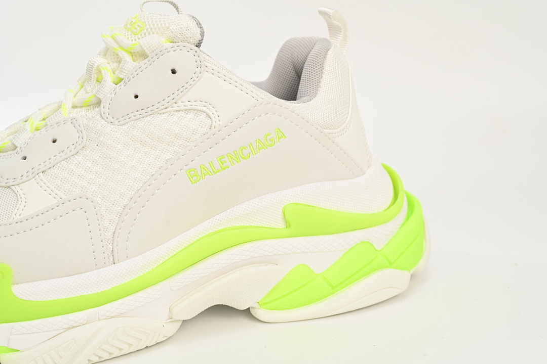 Balenciaga Triple S Blanc fluorescent W0901 9088 