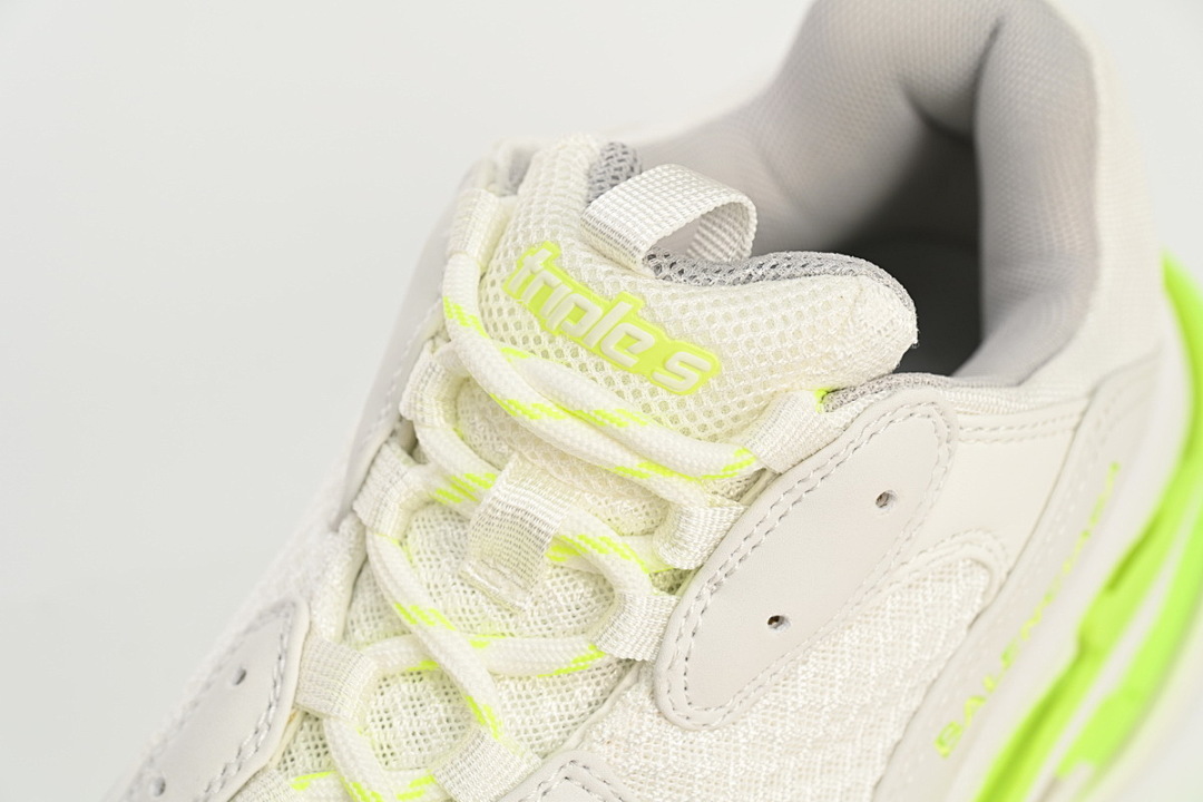 Balenciaga Triple S Blanc fluorescent W0901 9088 