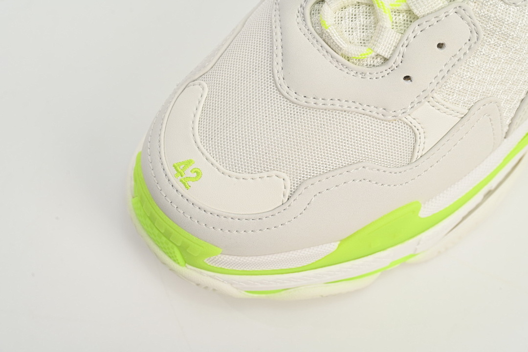 Balenciaga Triple S Blanc fluorescent W0901 9088 