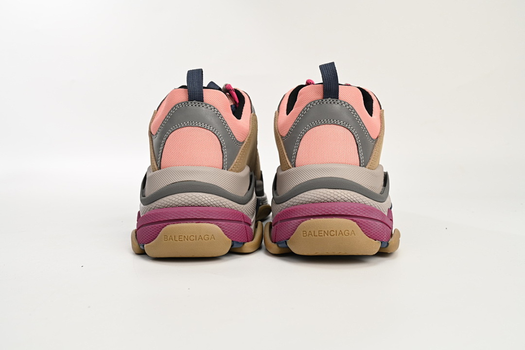 Balenciaga Triple S Gris Rosa W09O5 1036 