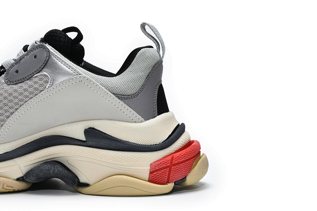 Balenciaga Triple S Grey Silver Black W0903 1081 