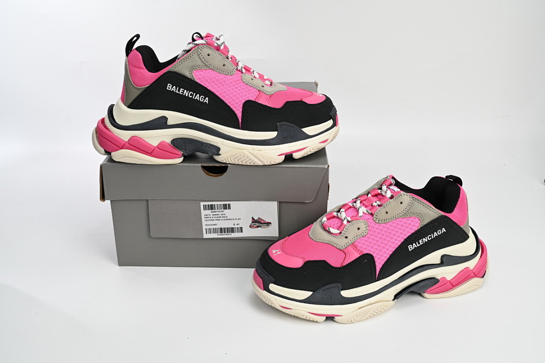 Balenciaga Triple S rosa W09E1 1708 