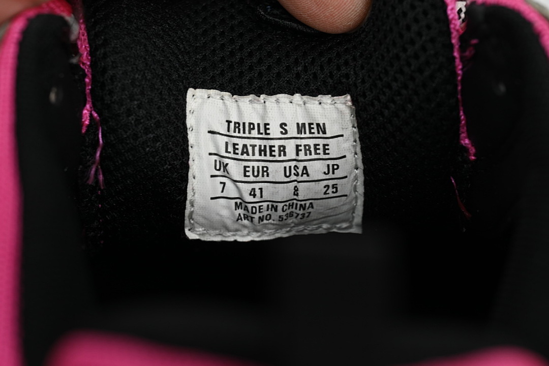 Balenciaga Triple S rosa W09E1 1708 