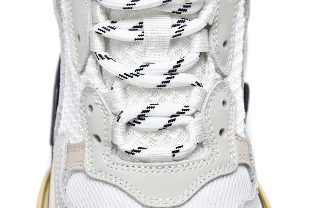 Balenciaga Triple S Blanco, Gris oscuro, Rojo W09E1 9000 
