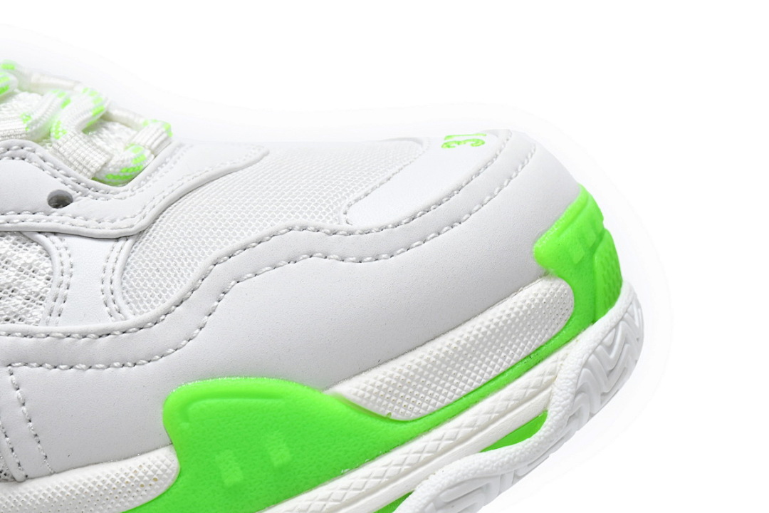 Balenciaga Triple S Blanco, Gris y Verde W2CA3 5390 