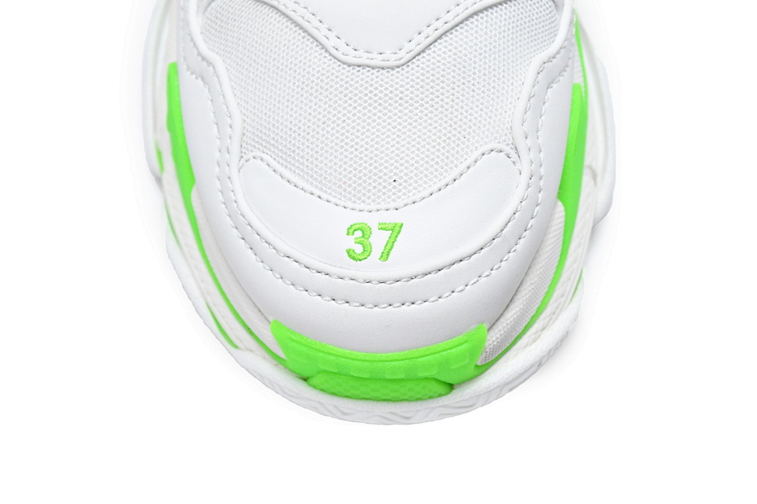 Balenciaga Triple S Blanco, Gris y Verde W2CA3 5390 