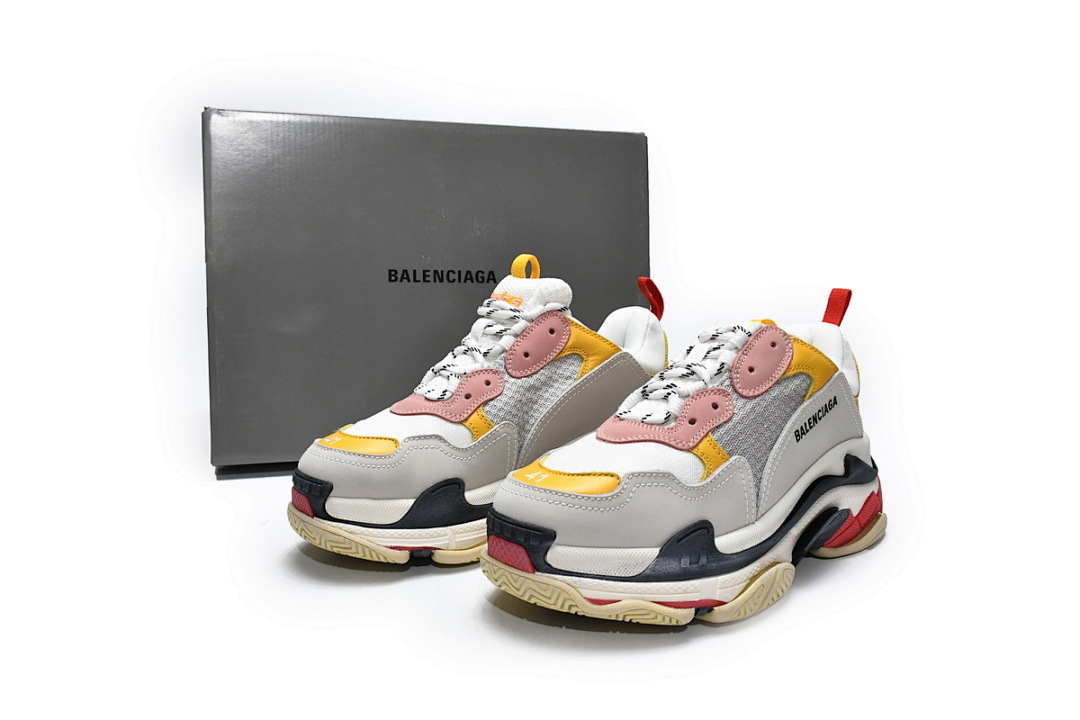 Balenciaga Triple S Blanco Rosa claro W09O5 9035 