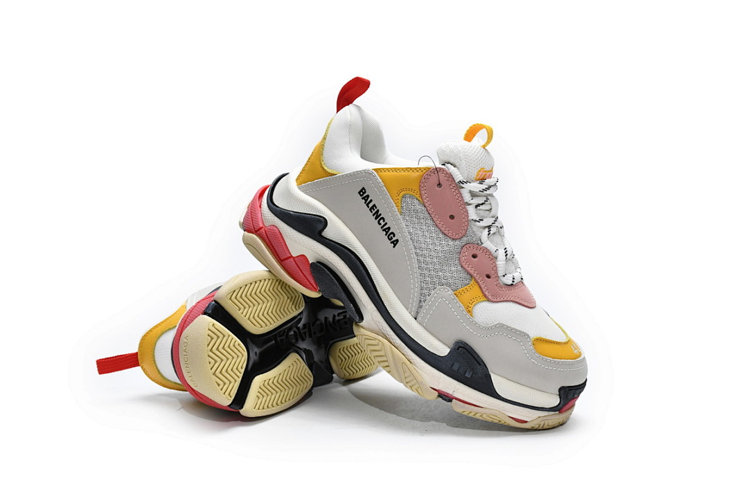 Balenciaga Triple S Blanco Rosa claro W09O5 9035 