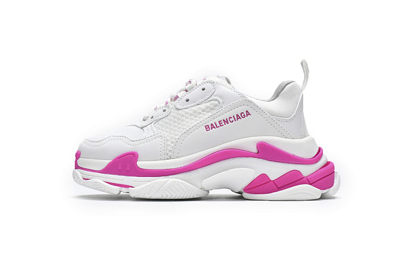 Balenciaga Triple S Blanco, Melocotón y Rojo W2CA3 3890 