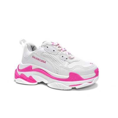 Balenciaga Triple S White Peach Red W2CA3 3890  02