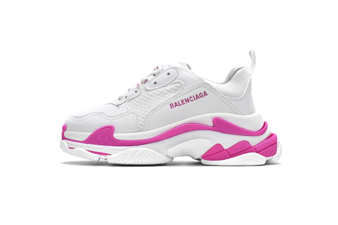 Balenciaga Triple S Blanco, Melocotón y Rojo W2CA3 3890 