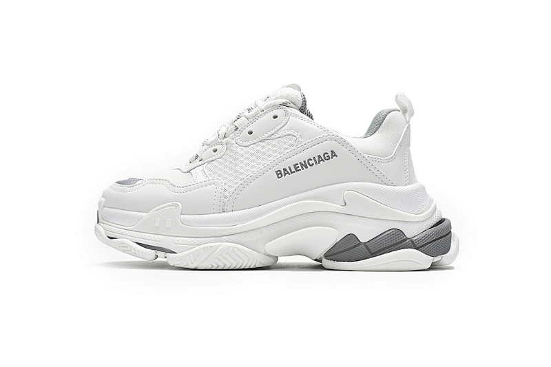 Balenciaga Triple S White Silver W2FS4 1200 