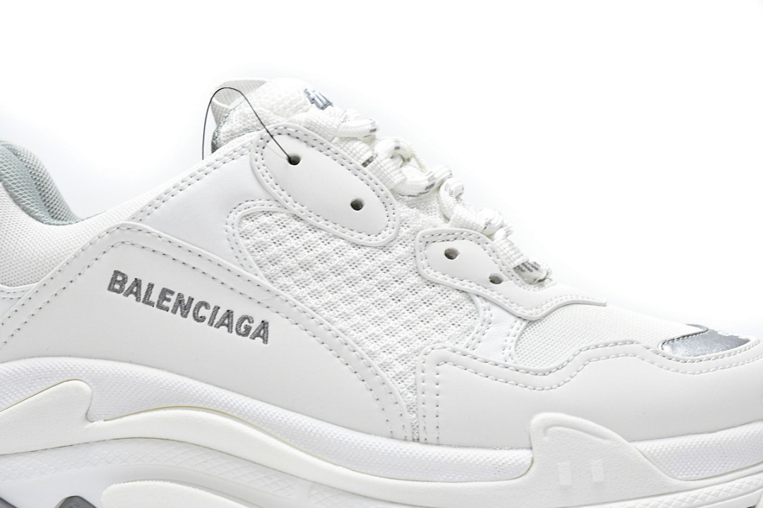 Balenciaga Triple S White Silver W2FS4 1200 