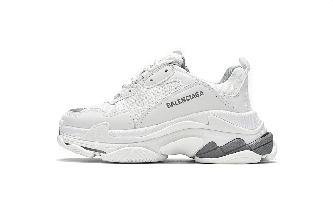Balenciaga Triple S White Silver W2FS4 1200 