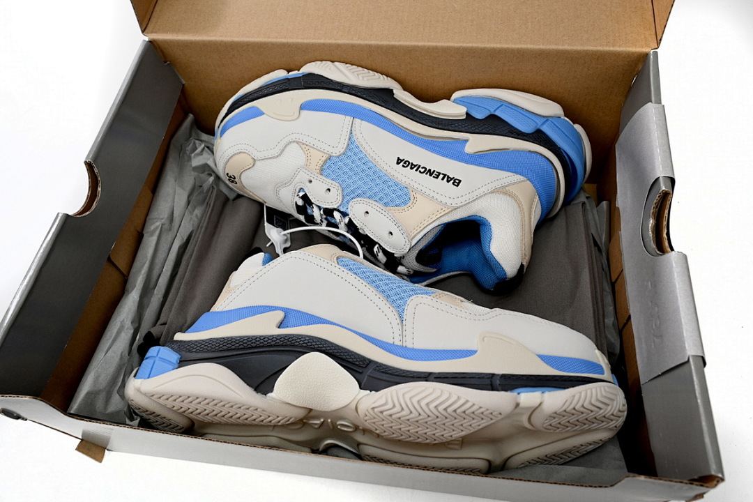 Balenciaga White Blue Net W09O5 9039 
