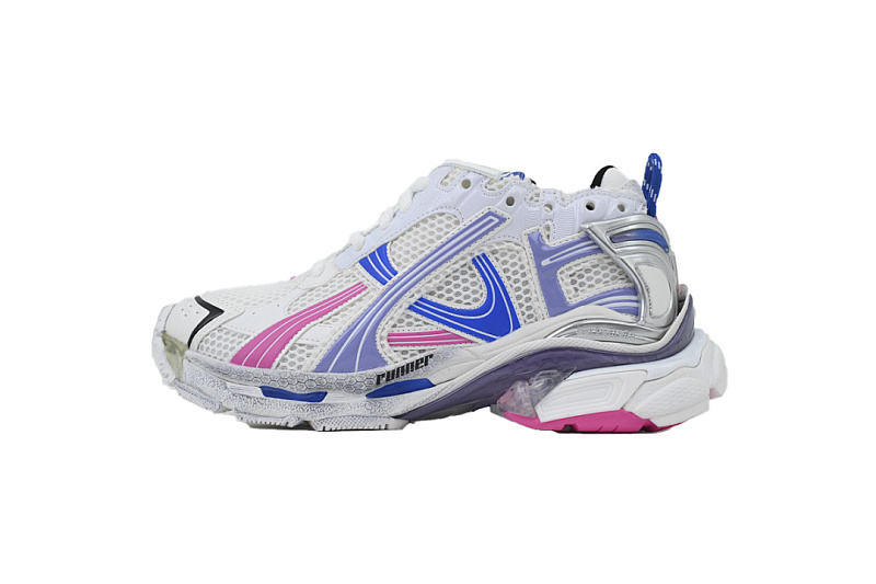 Balenciaga White Purple Powder