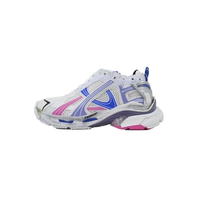 Balenciaga White Purple Powder 01