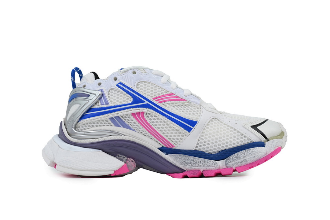 Balenciaga White Purple Powder