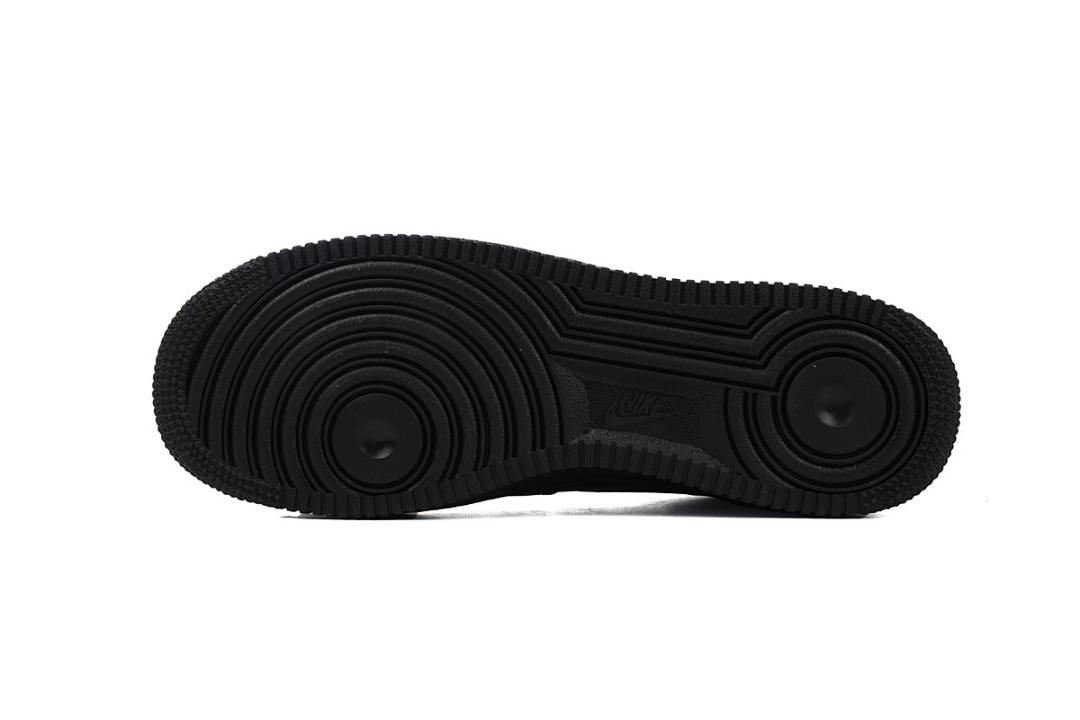CU9225-001 Supreme x Air Force 1 Low Black