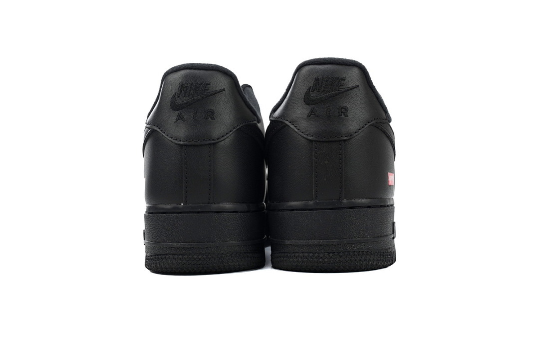 CU9225-001 Supreme x Air Force 1 Low Black