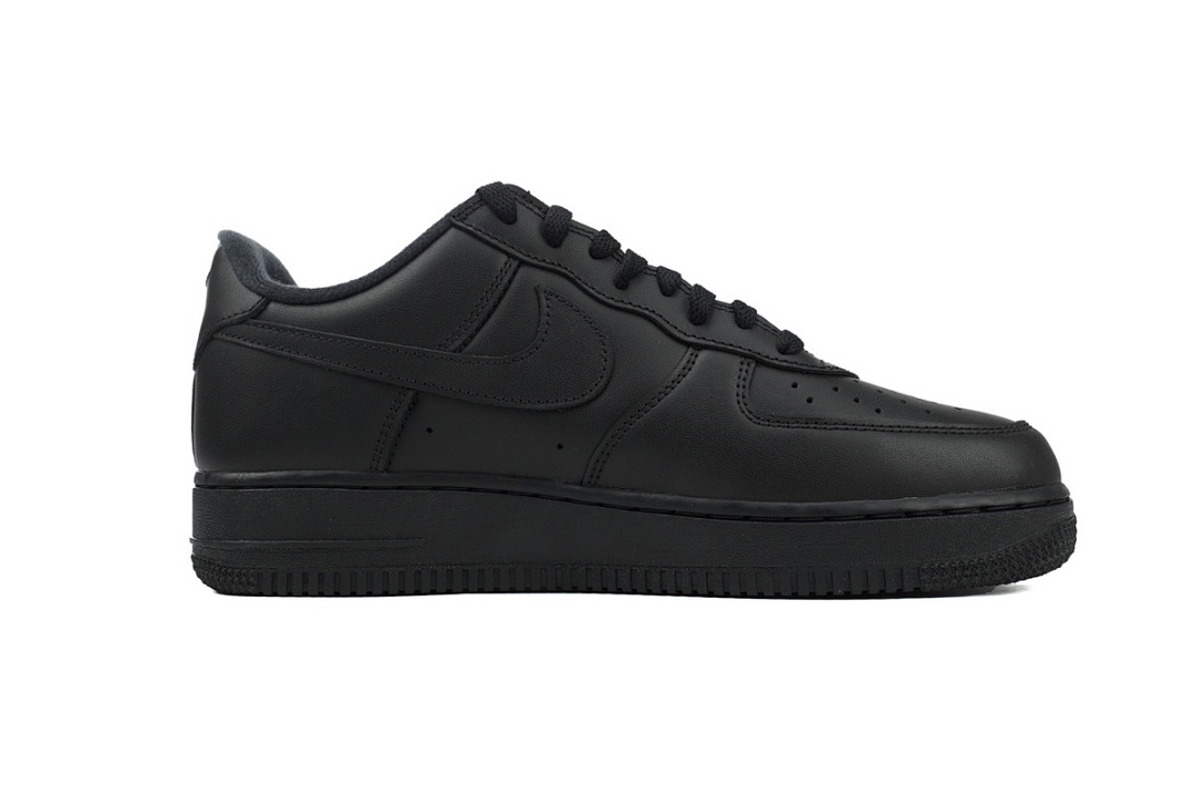 CU9225-001 Supreme x Air Force 1 Low Black